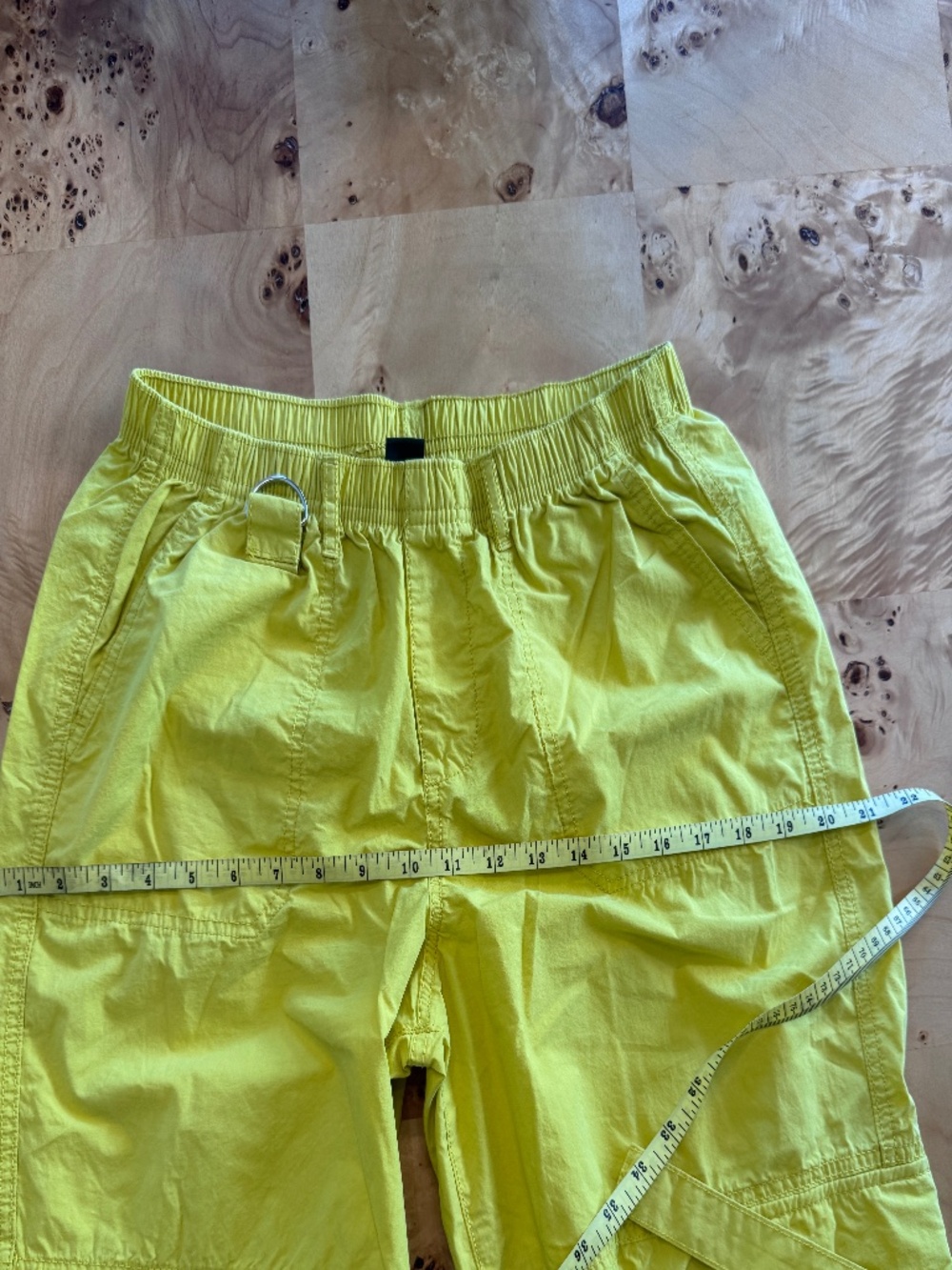 Wild Fable- Electric Yellow/Lime Green Cargo Pant - Picture 7 of 8